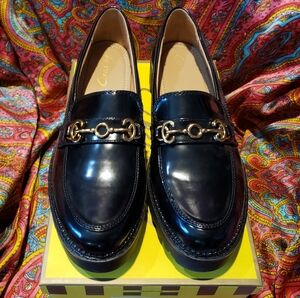 Circus By Sam Edelman Black Loafers Women's Size 10 Shoes